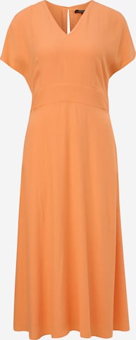 COMMA - Vestido em laranja: frente