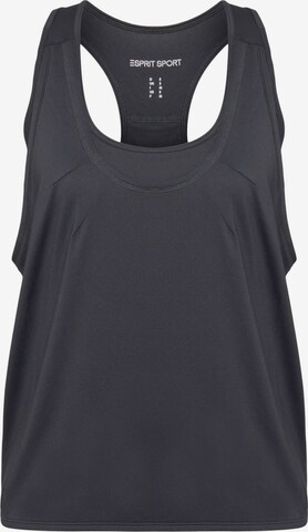 ESPRIT Sports Top in Black: front