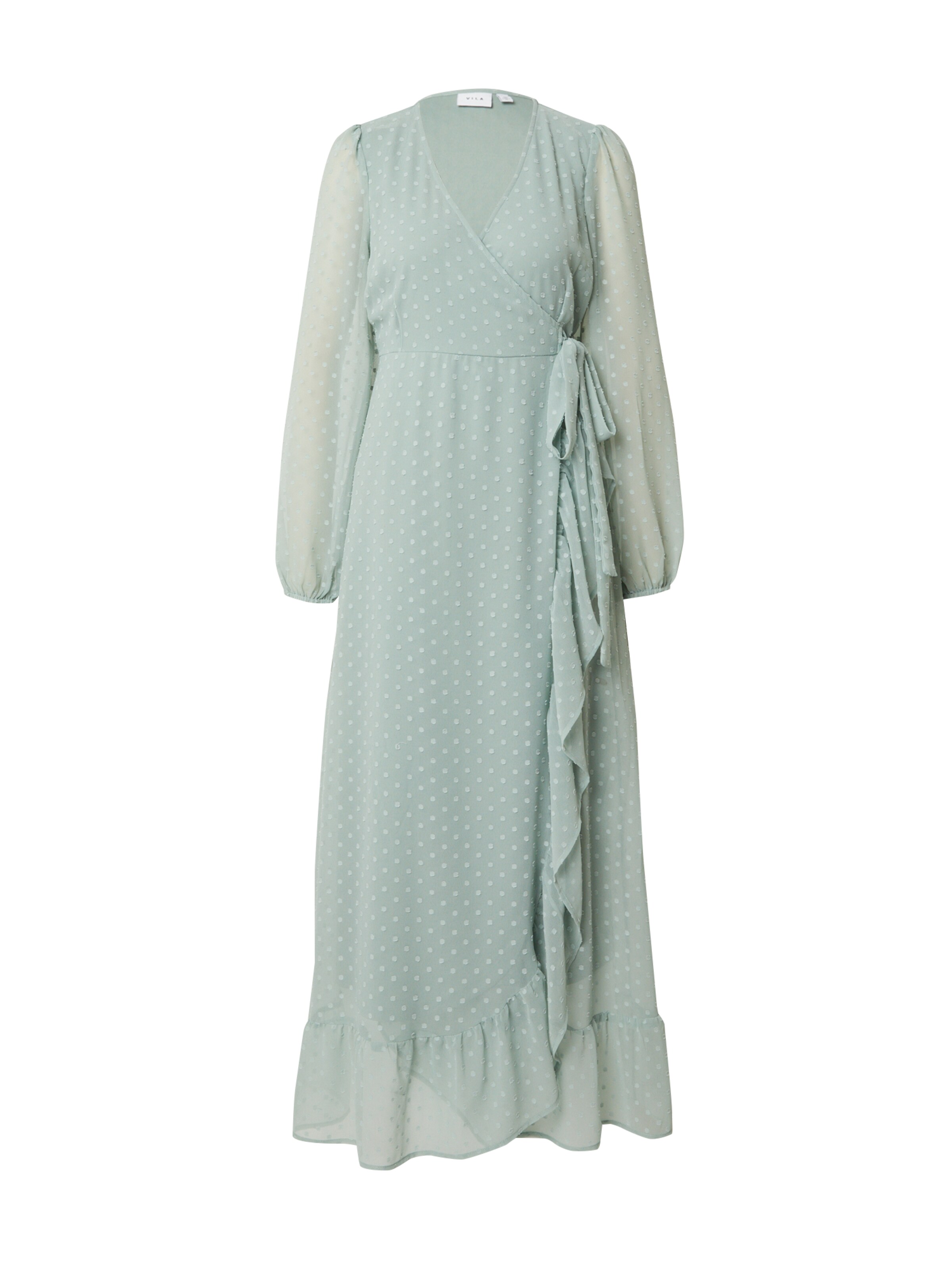 VILA Šaty 'EDEE' - Zelená: predná strana