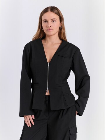 Veste mi-saison ' Maysa ' NORR en noir : devant