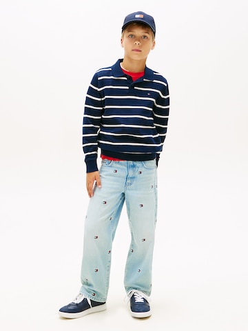 TOMMY HILFIGER Pullover 'Essential' in Blau