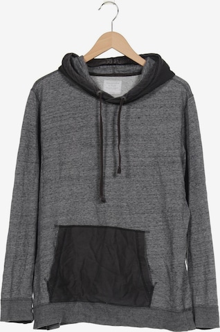 Abercrombie & Fitch Kapuzenpullover L in Grau: predná strana