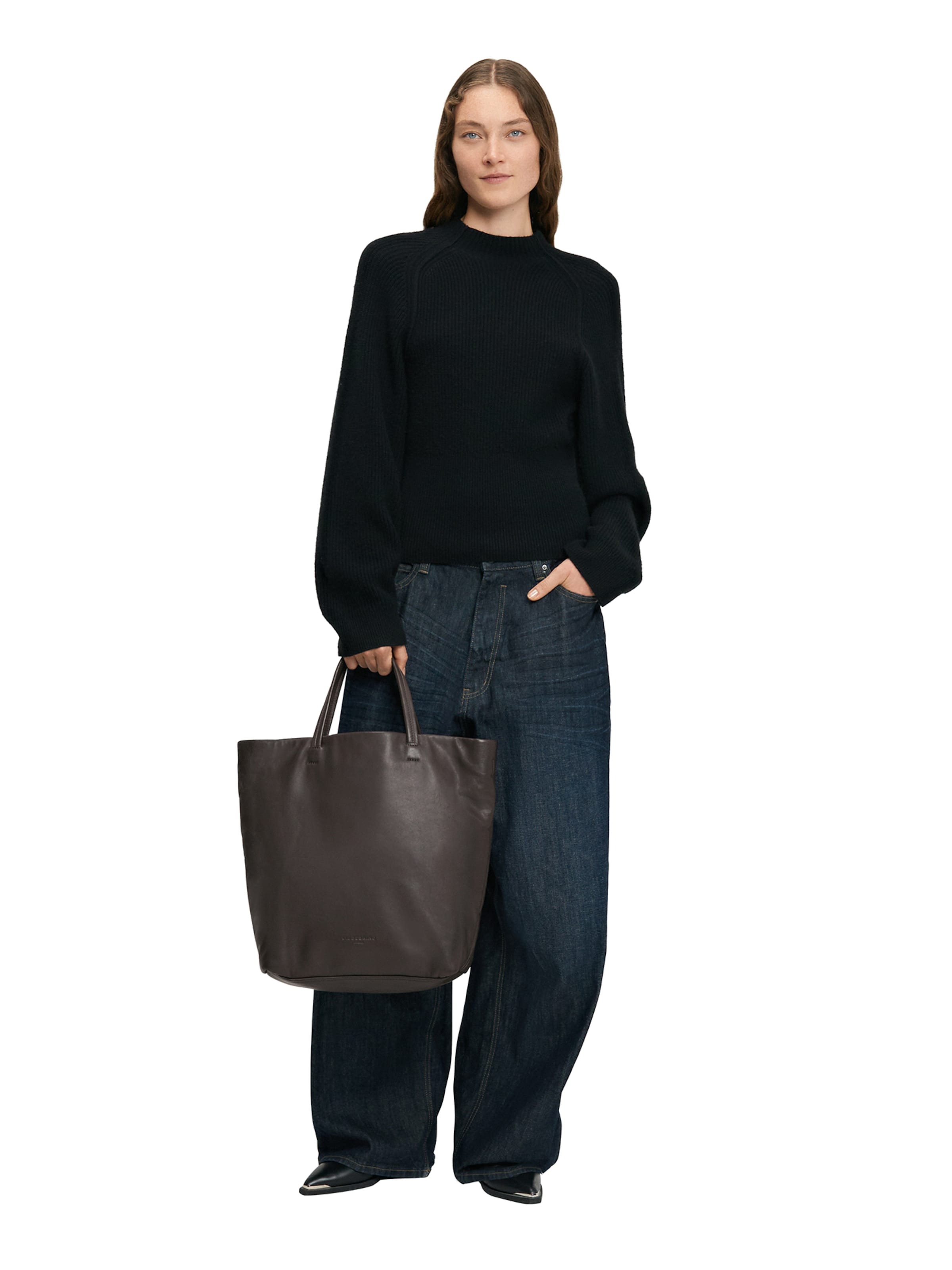 Liebeskind Berlin Nakupovalna torba 'Hera' | rjava barva