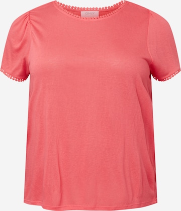 ONLY Curve - Camiseta 'ARIANA' en rosa: frente