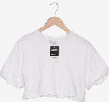 Bershka Top & Shirt in S in White: front