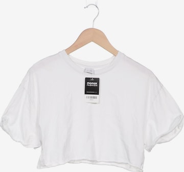 Bershka Top & Shirt in S in White: front