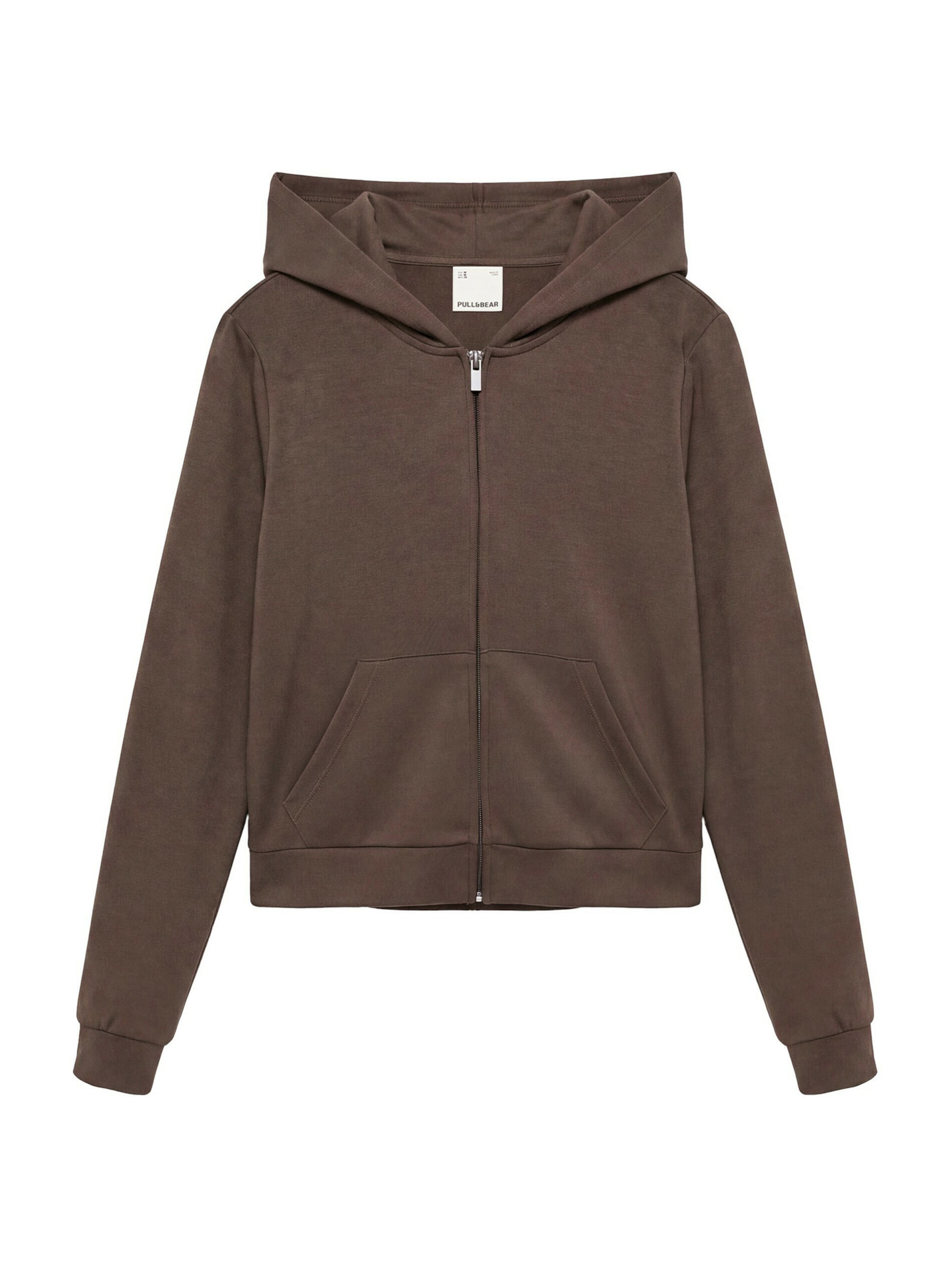 Giacca di felpa in XS Pull&Bear di colore marrone, Visualizzazione prodotti