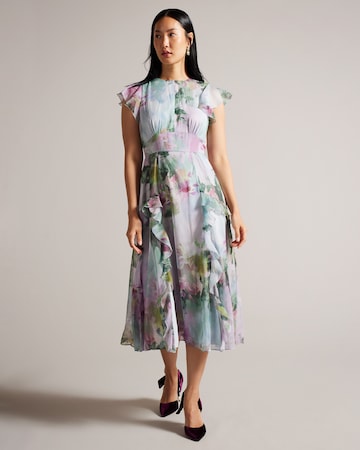 Ted Baker Jurk 'Nahlla' in Grijs: voorkant