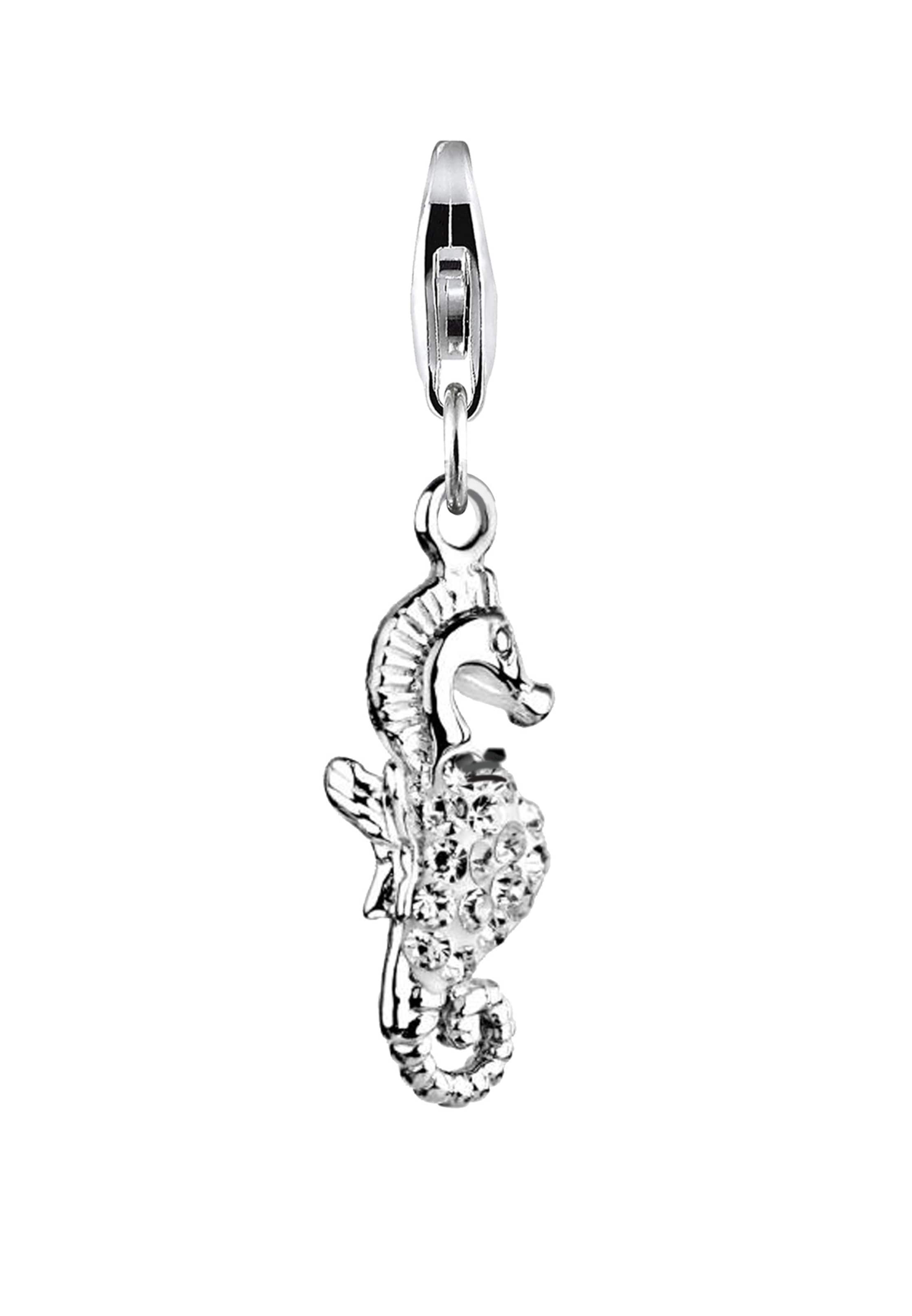 Pendentif Nenalina en argent : devant