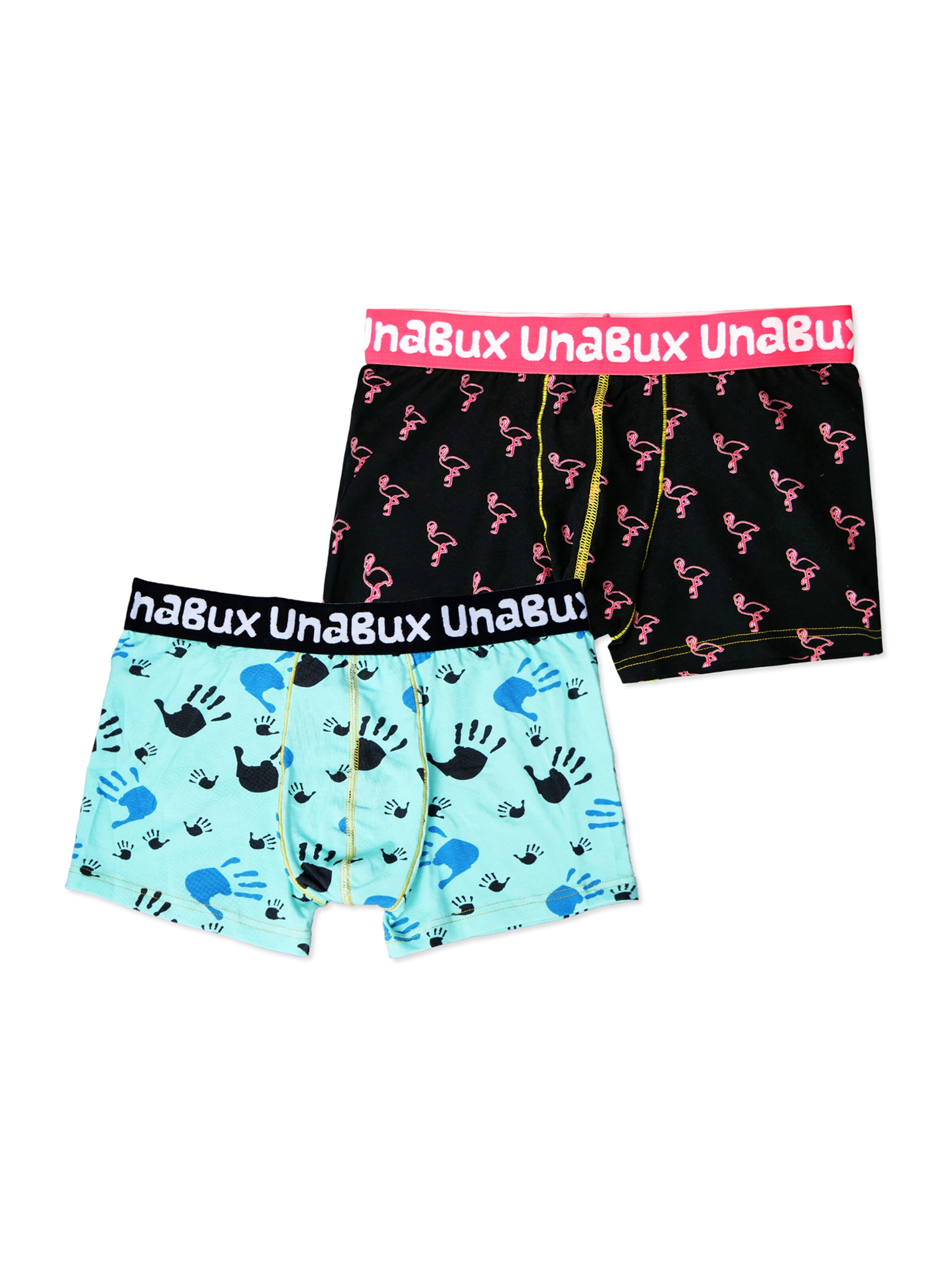 UNABUX Boxershorts in Blau: Vorderseite
