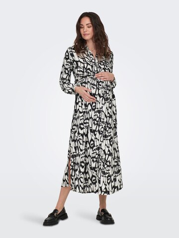 Only Maternity Shirt Dress 'Noelle' in Black