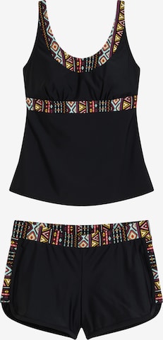 bonprix Tankini värissä musta: etupuoli