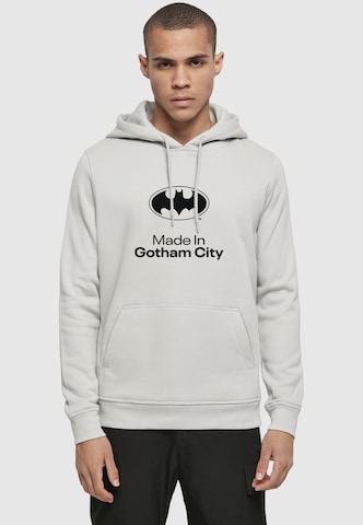 Merchcode Sweatshirt 'Batman Made in Gotham City' in Grey: front
