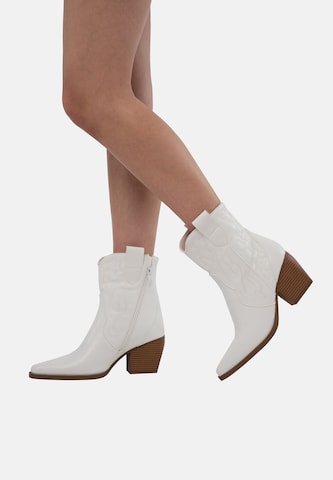 Salinyang Comwboystøvler i hvid