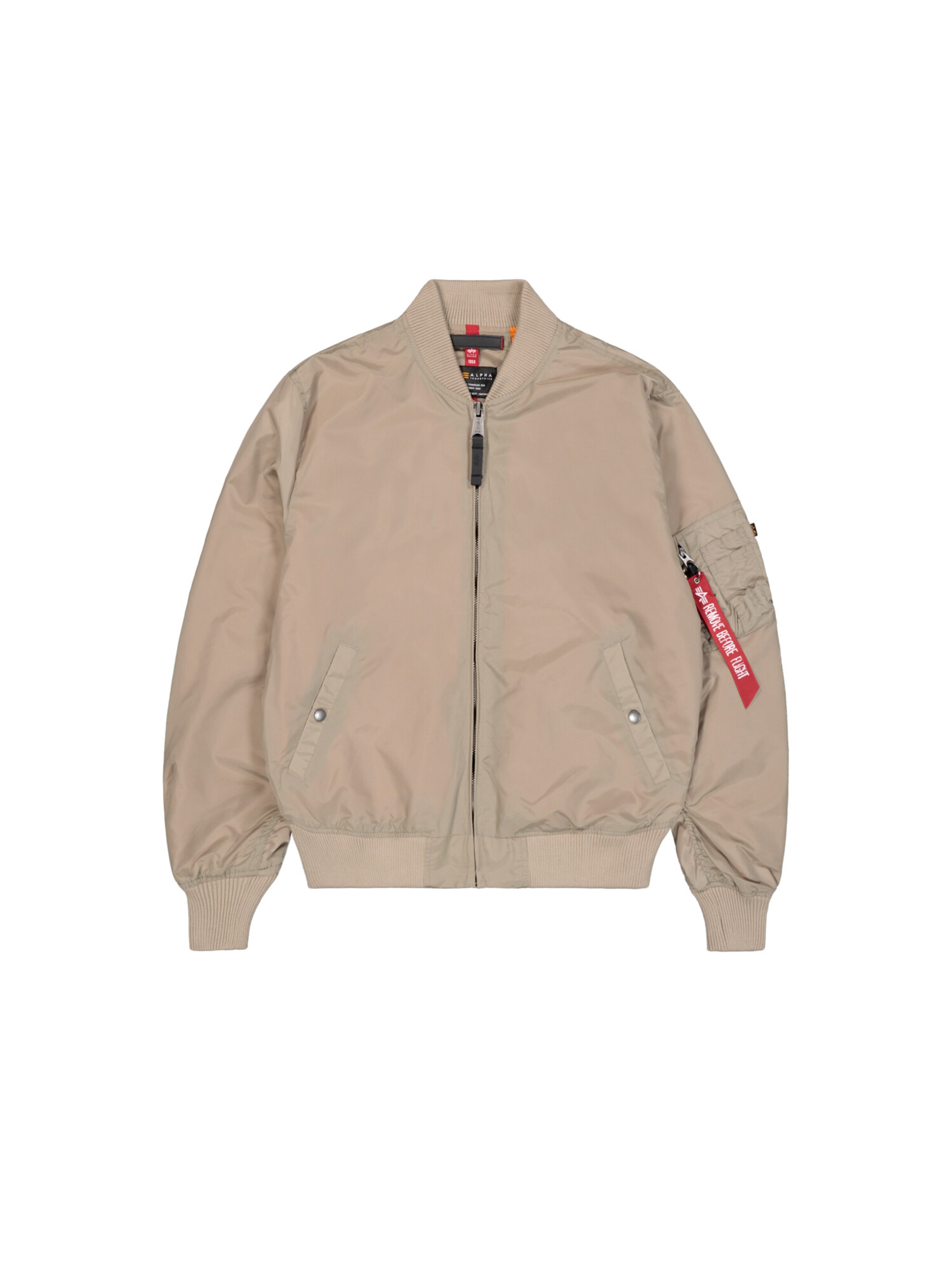 ALPHA INDUSTRIES Between-season jacket 'MA-1 TT' in Sand, Item view