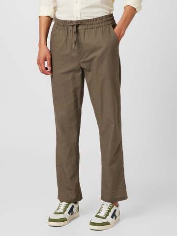 Clean Cut Copenhagen Regular Trousers 'Barcelona' in Green: front