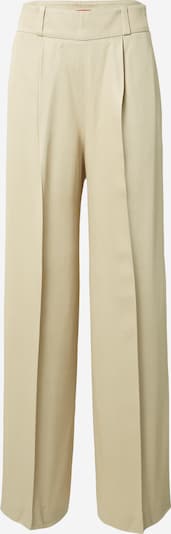 HUGO Kalhoty se sklady v pase 'Haniana' - béžová / černá / bílá, Produkt
