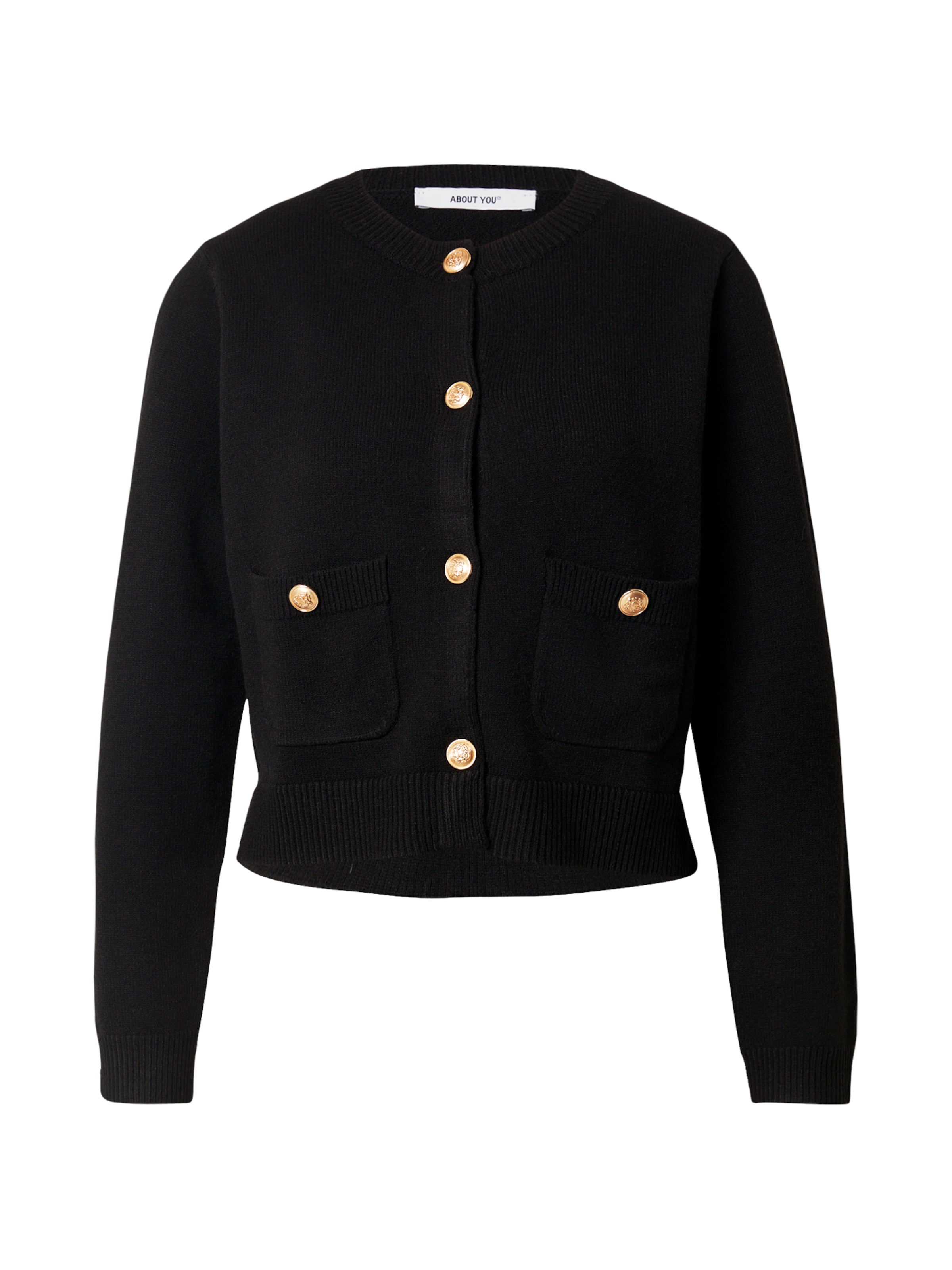 Giacchetta di ABOUT YOU in nero: frontale