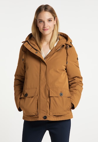 Veste d’hiver DreiMaster Klassik en beige : devant
