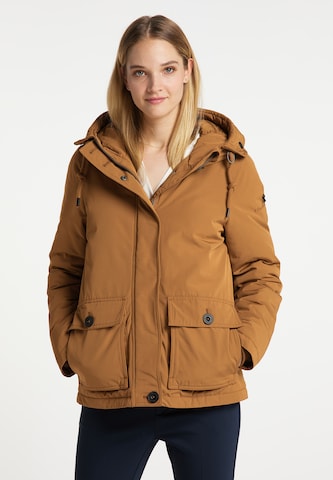 DreiMaster Klassik Winter Jacket in Beige: front