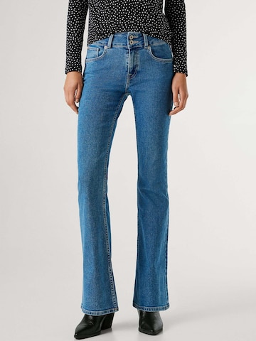 Pepe Jeans Flared Jeans in Blau: Vorderseite