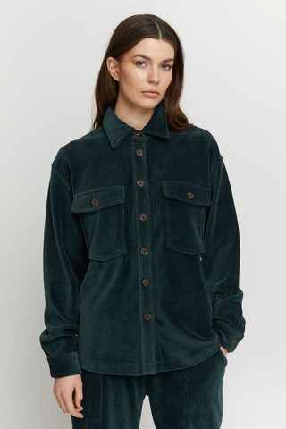 b.young Blouse 'Reina' in Groen: voorkant