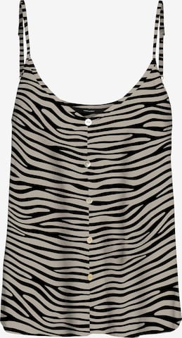 VERO MODA Top 'VMMYMILO' w kolorze czarny: przód