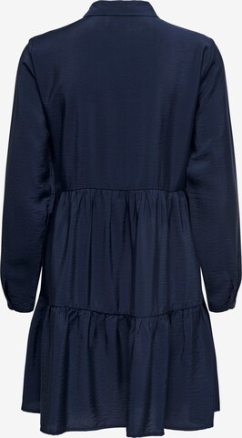 Robe-chemise 'Sandy' ONLY en bleu