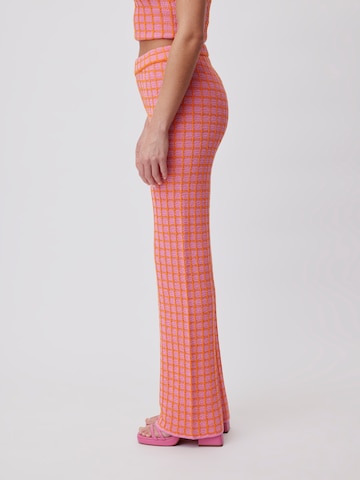 Coupe slim Pantalon 'Marlene' LeGer by Lena Gercke en orange