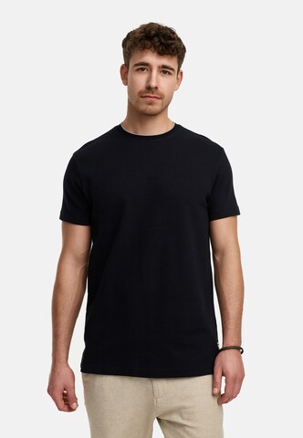 INDICODE JEANS Shirt 'Sandt' in Black: front