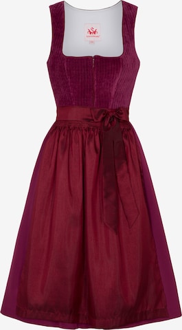 Dirndl 'Grant' SPIETH & WENSKY en violet : devant