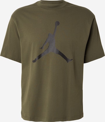 T-Shirt Jordan en vert : devant