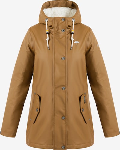 Schmuddelwedda Weatherproof jacket in Camel / White, Item view