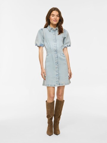 VILA Blousejurk 'VISol' in Blauw: voorkant