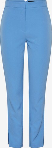 PIECES Loose fit Trousers 'Bailey' in Blue: front