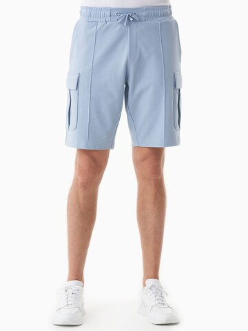 Organication Regular Pants in Blue: front