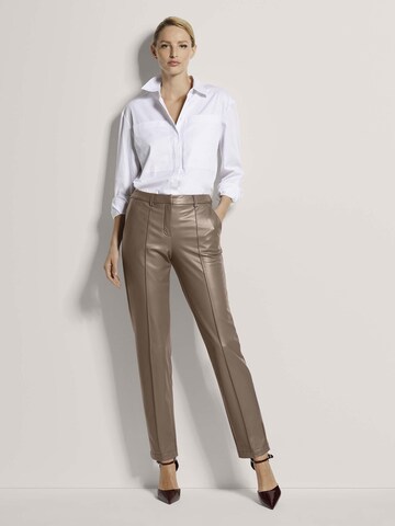 MADELEINE Tapered Broek in Grijs