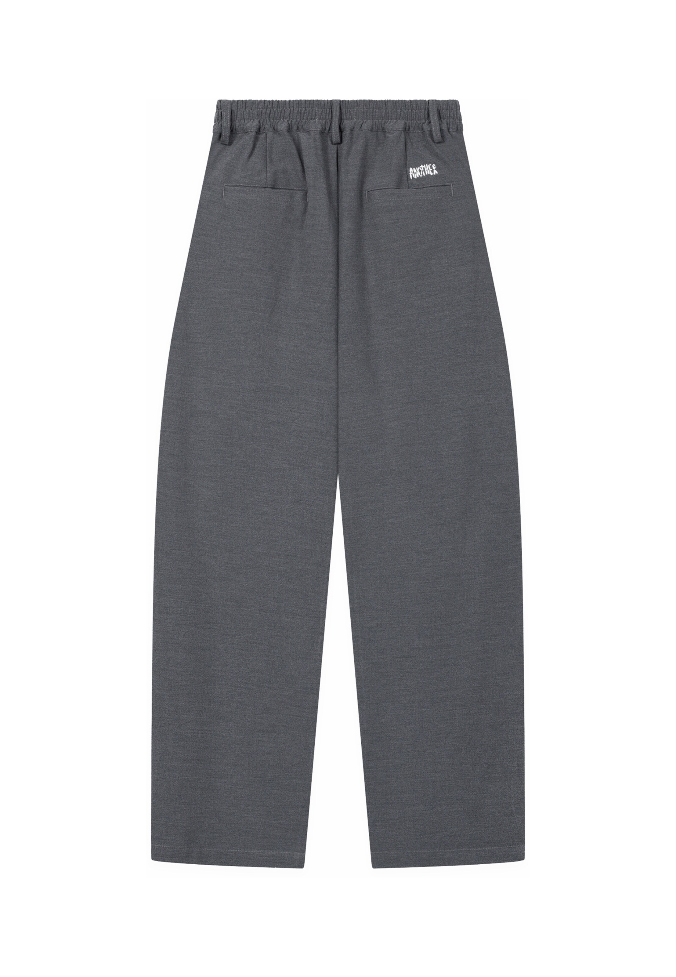 Wide Leg Pantalon à pince 'Dave' Another Cotton Lab en gris