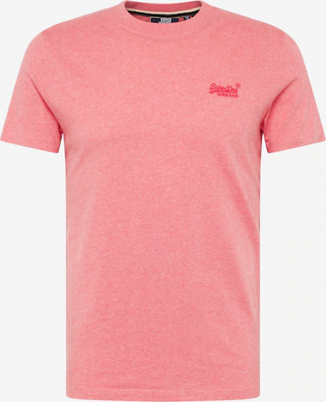 Superdry - Camisa 'ESSENTIAL' em rosa: frente