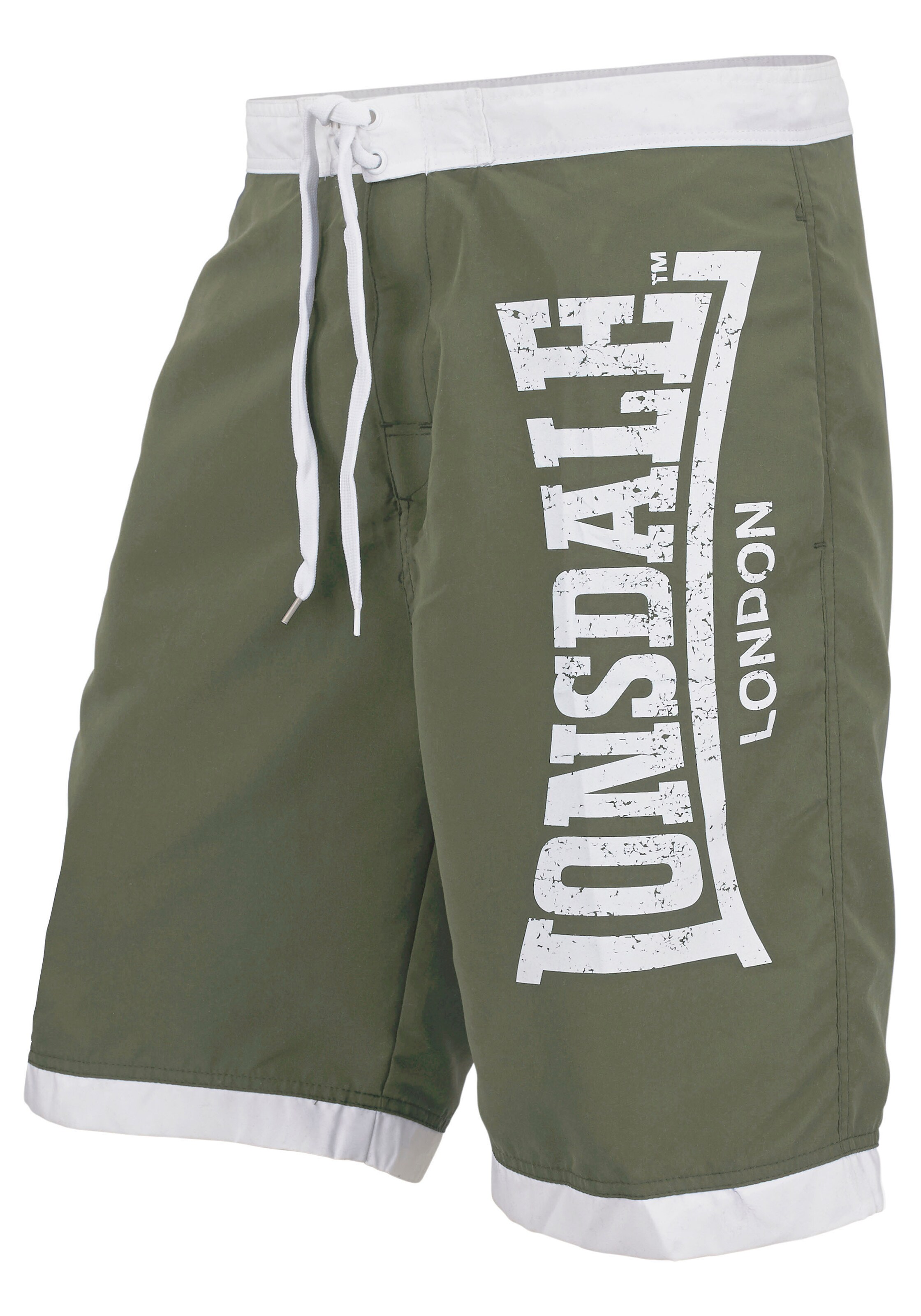 žalia LONSDALE Maudymosi trumpikės: priekis