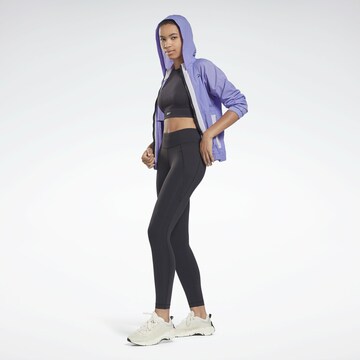 Reebok Skinny Sportovní kalhoty 'Lux' – černá