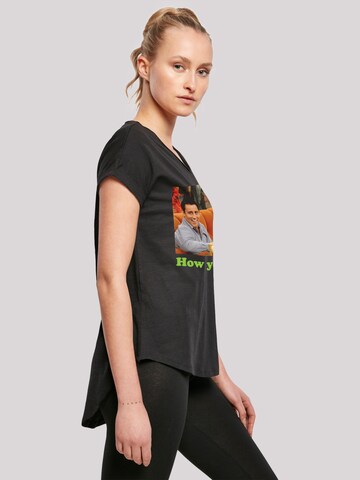 F4NT4STIC Shirt 'Friends How You Doin' in Black