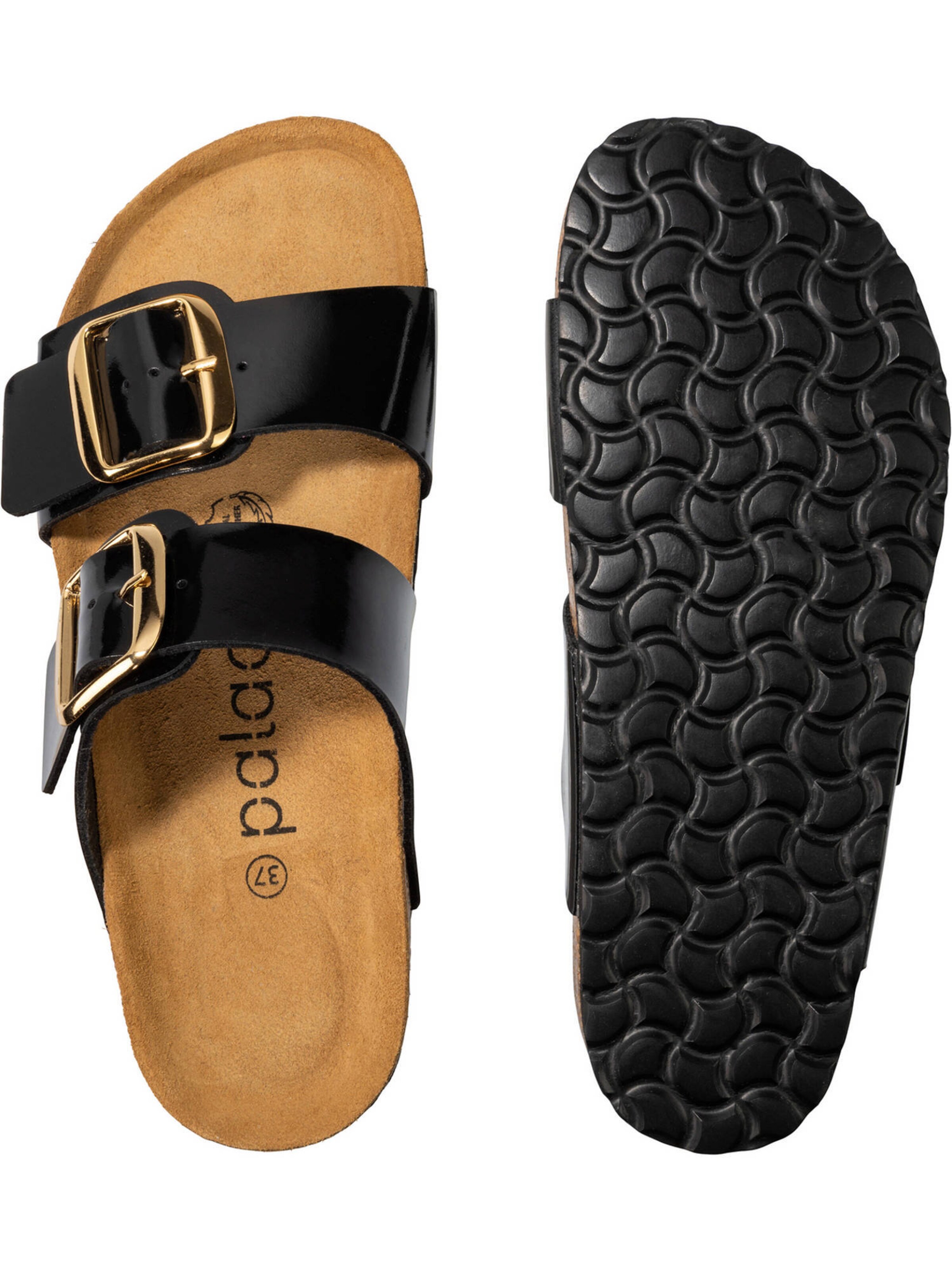 Mule 'Samos GS' Palado en noir