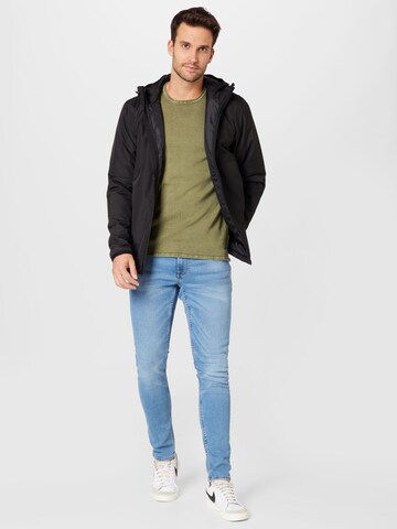 Only & Sons Regular Fit Pullover 'Garson' in Grün