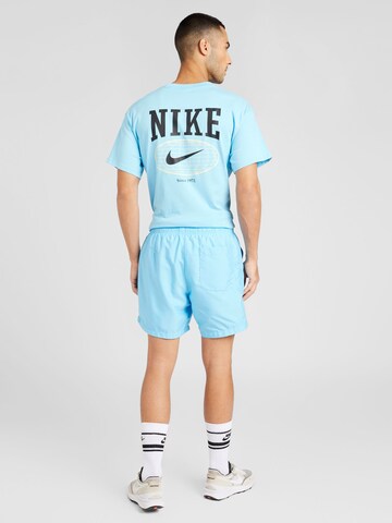 Nike Sportswear Szabványos Nadrág - kék