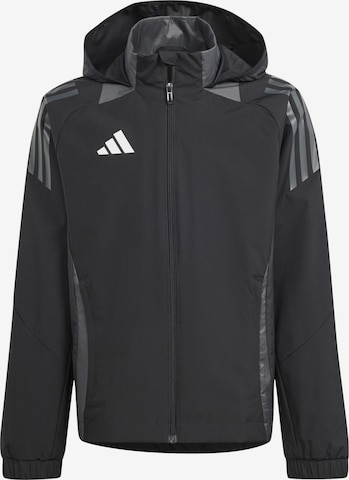ADIDAS PERFORMANCE Sportjacke 'Tiro' in Schwarz: Vorderseite