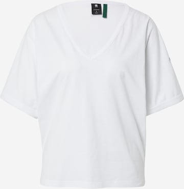 G-Star RAW Shirt 'Joosa' in Wit: voorkant