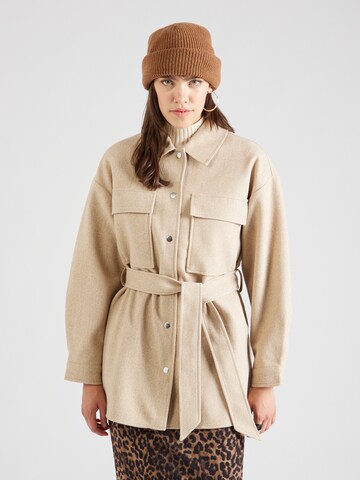 ONLY Between-Seasons Coat 'NEA' in Beige: front