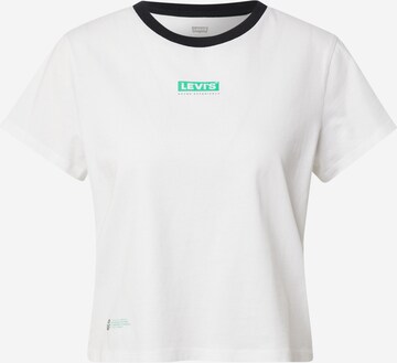 LEVI'S ® T-shirt 'Graphic Jordie Tee' i vit: framsida