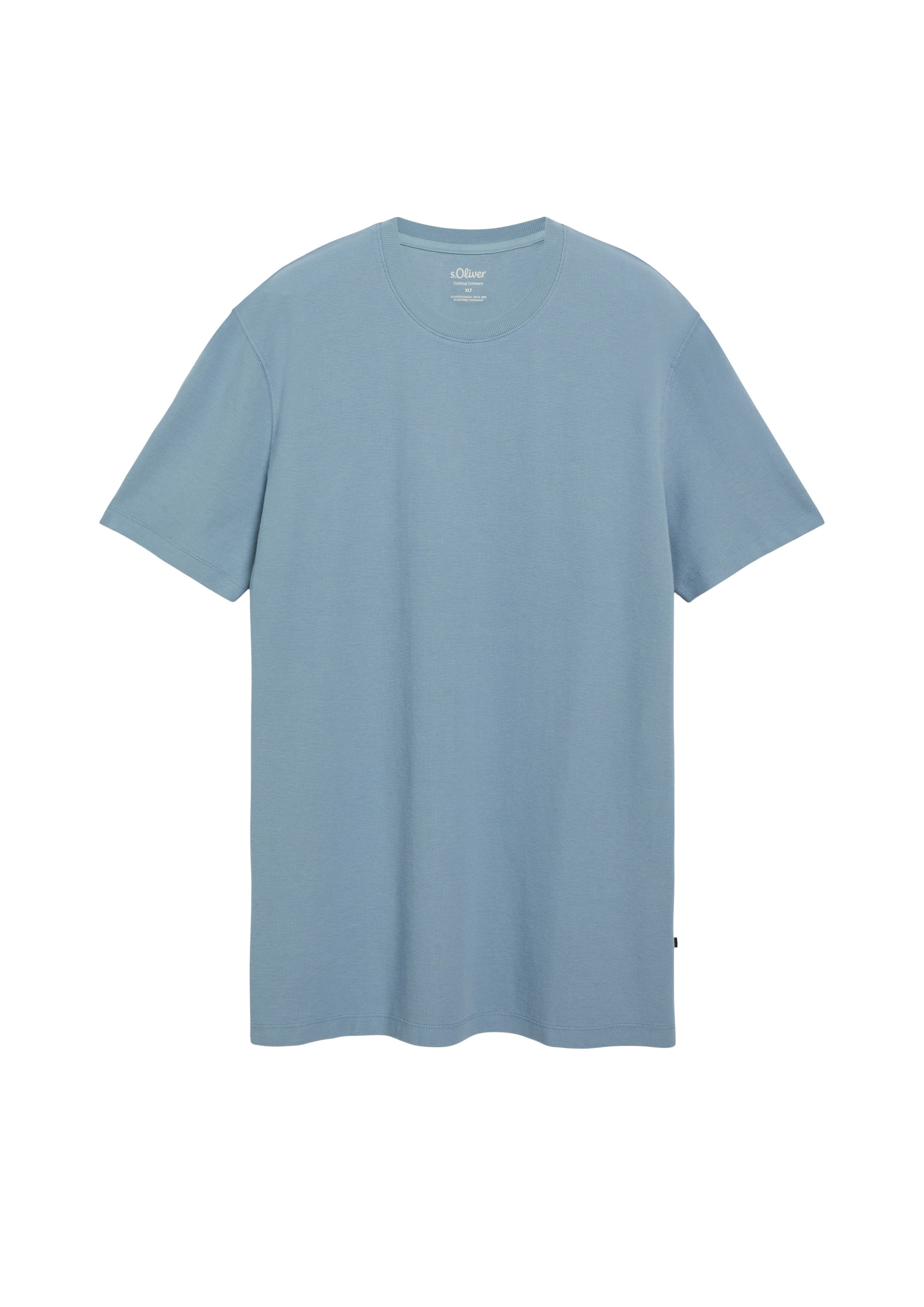 s.Oliver Men Big Sizes T-Shirt in Blau: Vorderseite